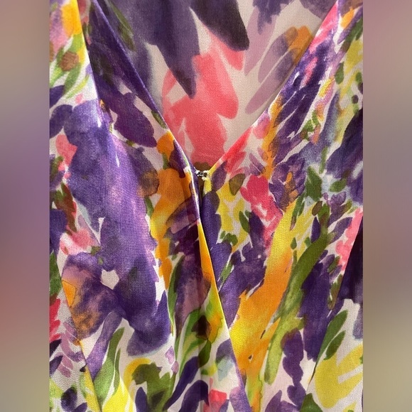 CABI Petals Floral Tank Blouse Size S - Picture 5 of 8